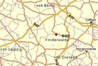 Finsterwalde zwischen Berlin und Dresden