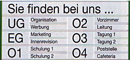Geb�udeleitsysteme