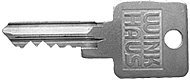 Winkhaus Schlüssel mit geschütztem Profil, Kopien nur gegen Vorlage der Sicherungskarte
